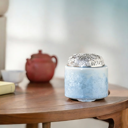 Ice Crystal Glaze Electric Incense Burner