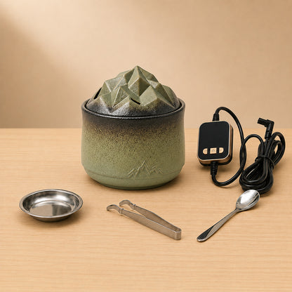 Mountain Designed Portable Electric Incense Burner