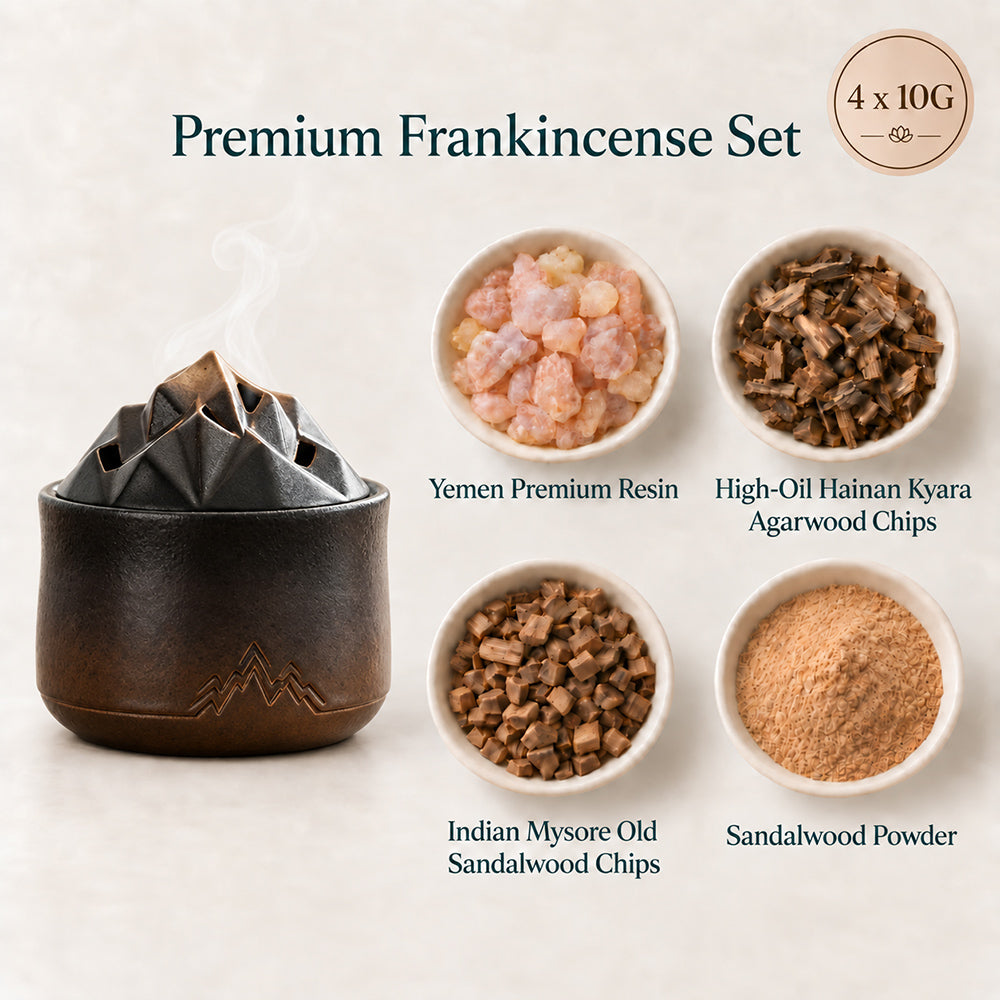 Mountain Designed Portable Electric Incense Burner