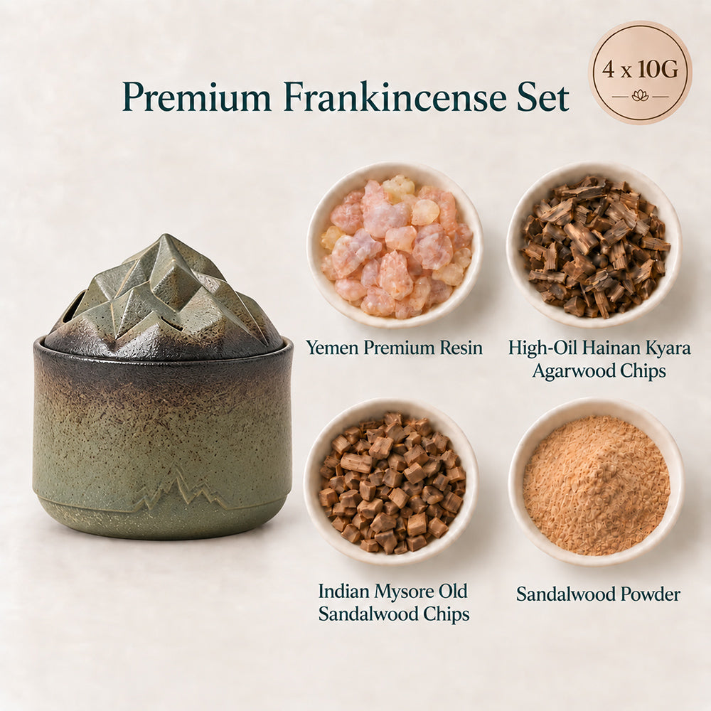 Mountain Designed Portable Electric Incense Burner