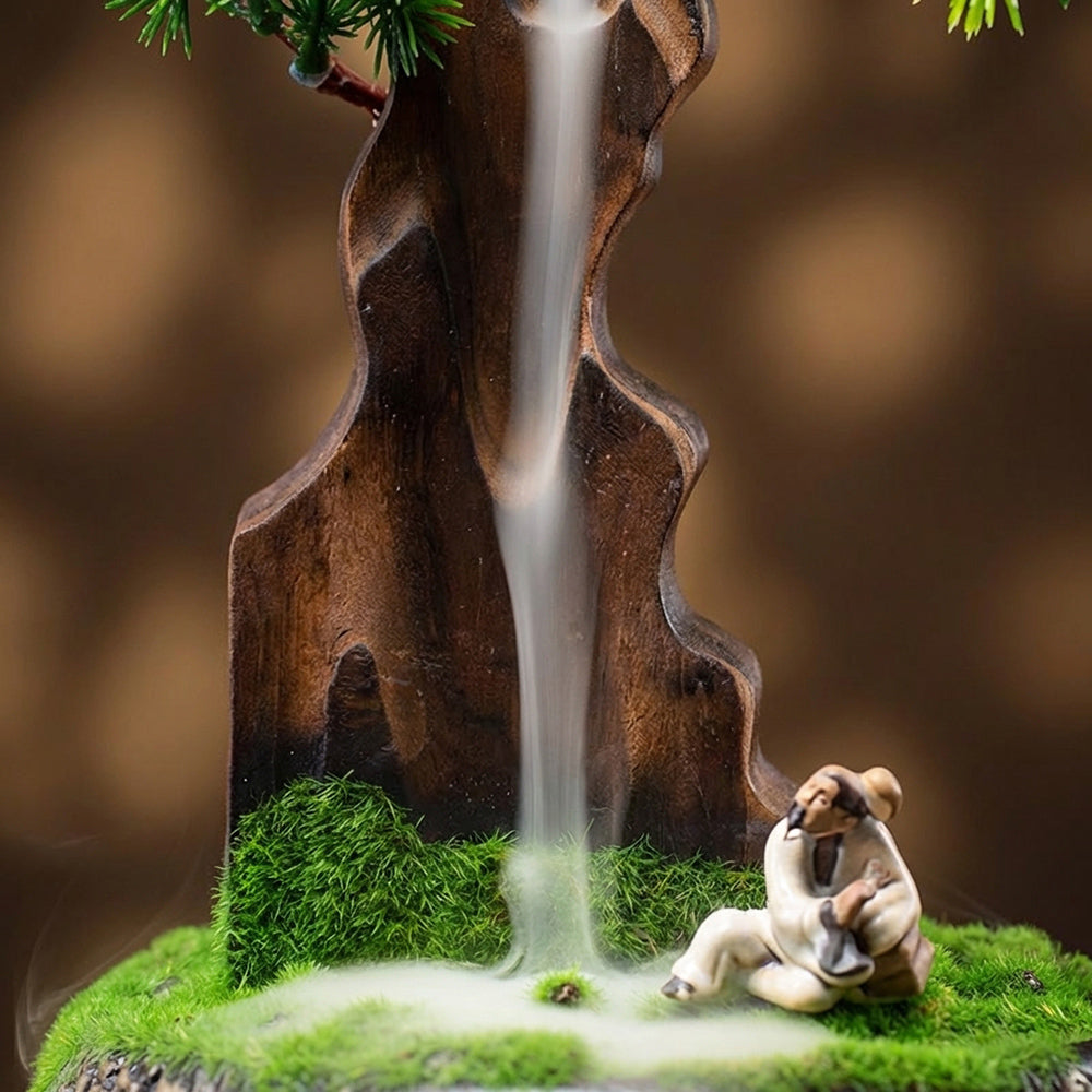 Welcoming Pine Backflow Incense Burner – Lucky Incense