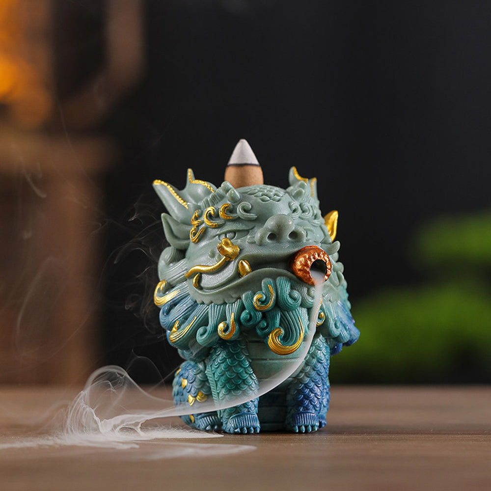 Lucky Pixiu Backflow Incense Burner