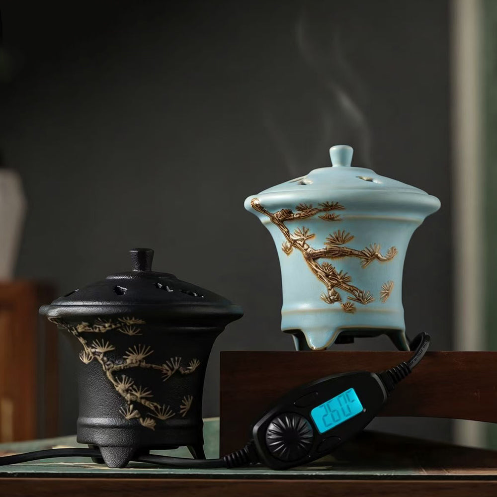 Dual Use Electric Incense Burner – Lucky Incense