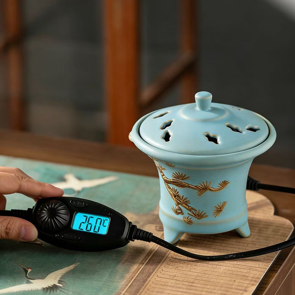 Dual Use Electric Incense Burner – Lucky Incense