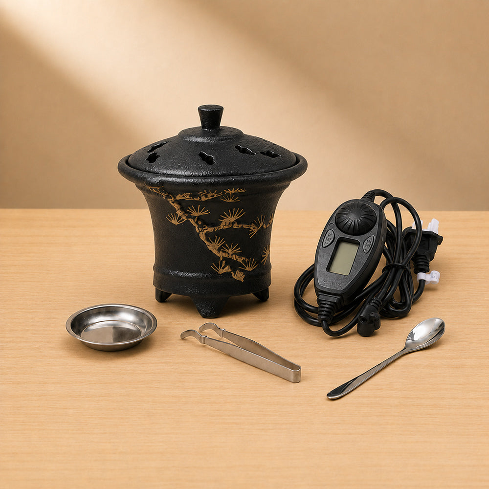 Dual Use Electric Incense Burner