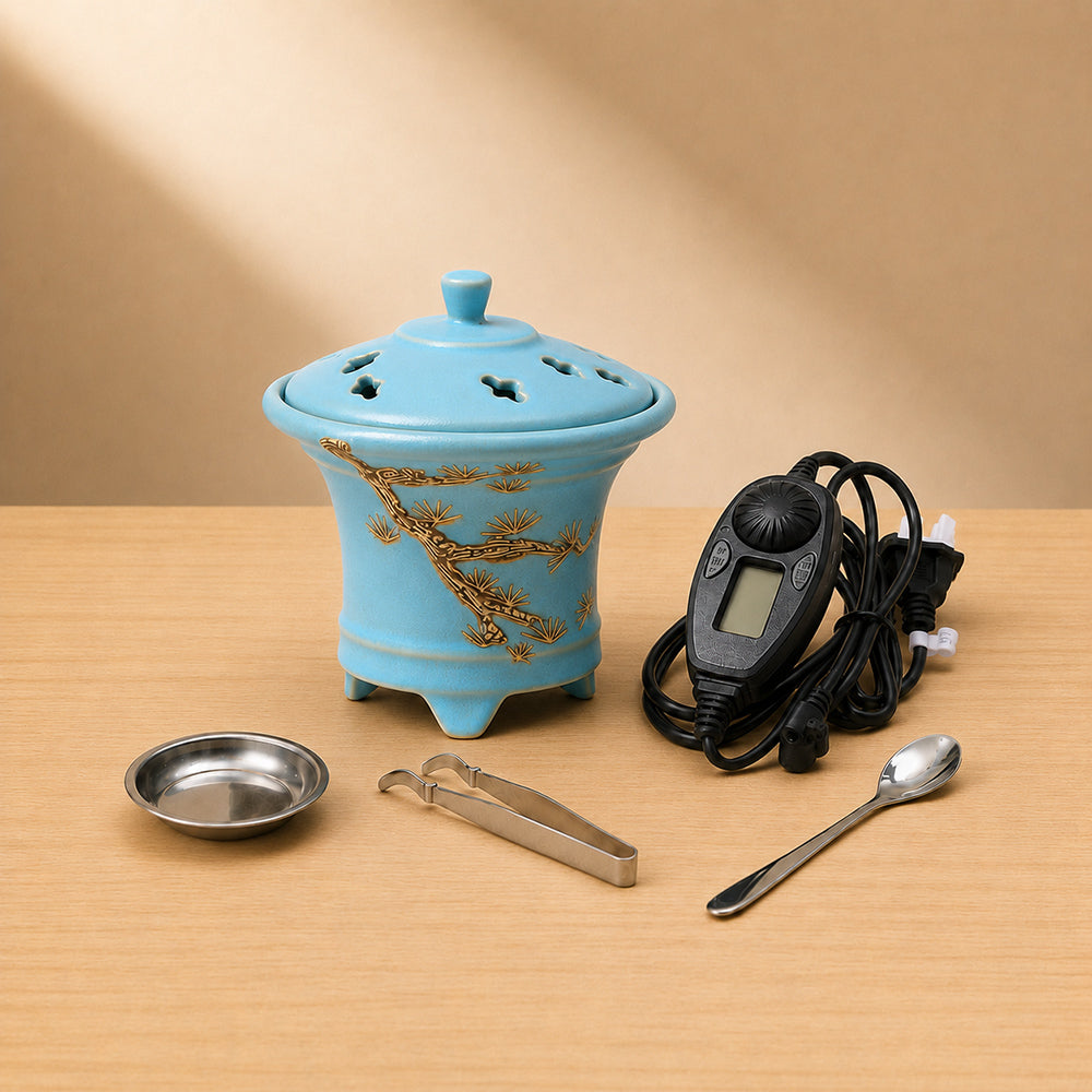 Dual Use Electric Incense Burner