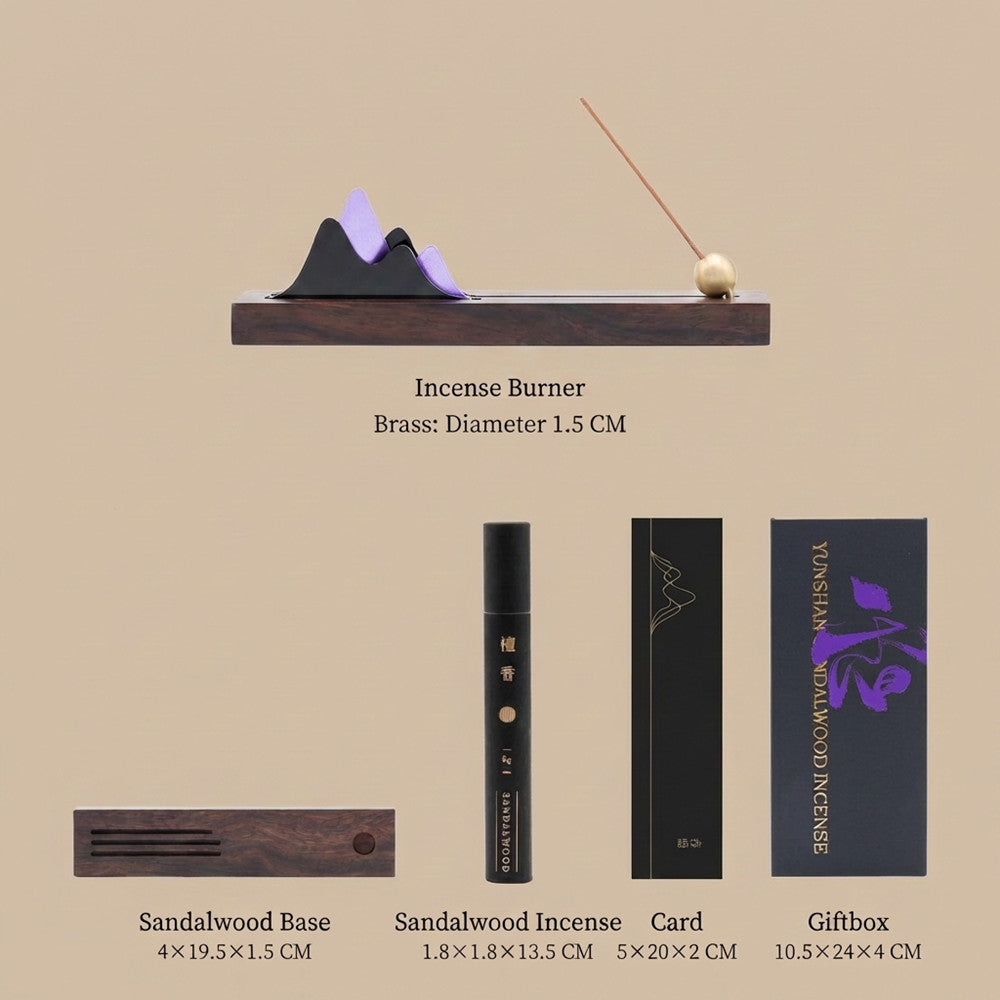 Purple Sandalwood Incense Gift Set