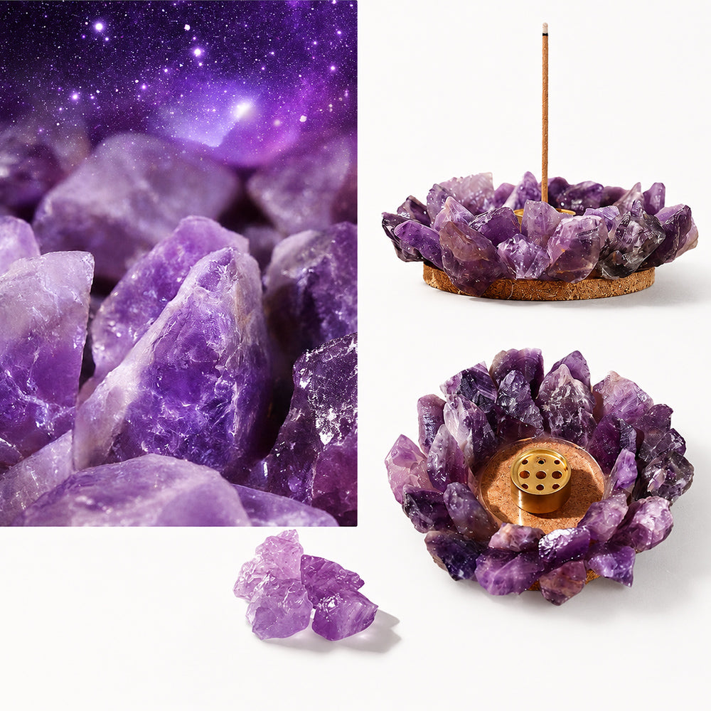 Crystal Incense Holder