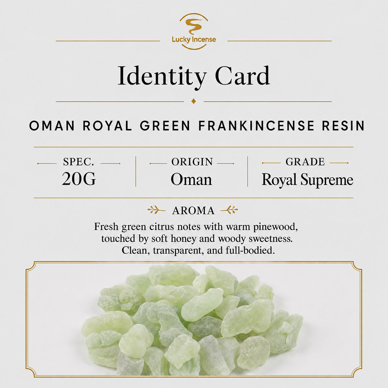 Royal Green Frankincense