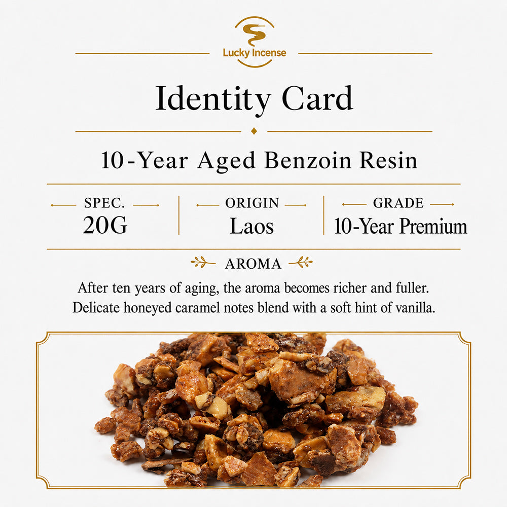 10-Year Aged Benzoin Resin