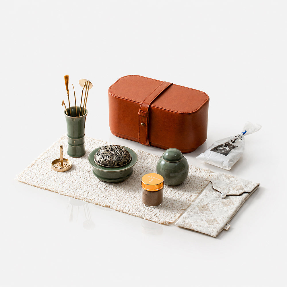 Chinese Powder Incense Burner Kit