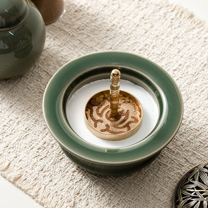 Chinese Powder Incense Burner Kit