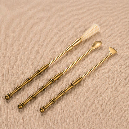 Plum Blossom Brass Incense Seal Kit