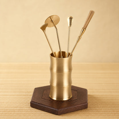 Enamel Jade Stone Homemade Incense Kit