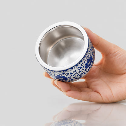 Chinese Blue-and-White Porcelain Incense Burner