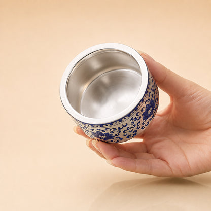 Chinese Blue-and-White Porcelain Incense Burner