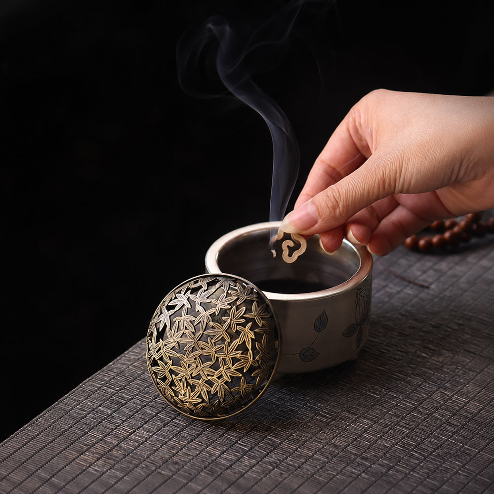 Chinese Blue-and-White Porcelain Incense Burner