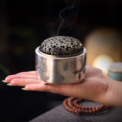 Chinese Blue-and-White Porcelain Incense Burner