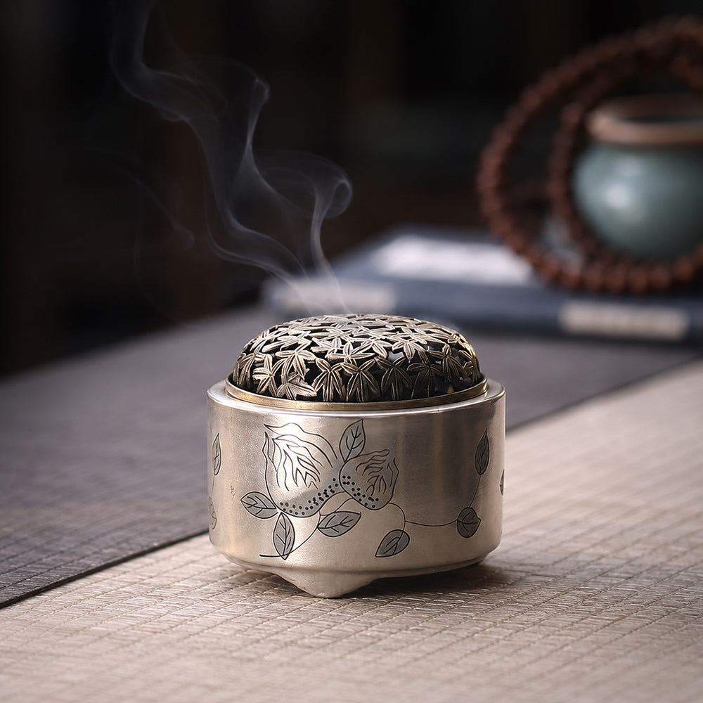 Chinese Blue-and-White Porcelain Incense Burner