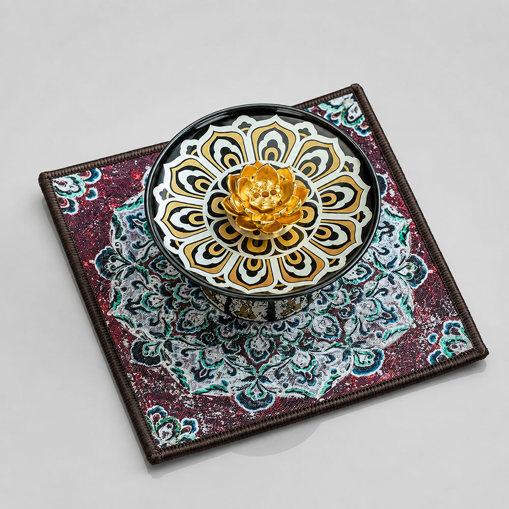 Dunhuang Lotus Stick Incense Holder