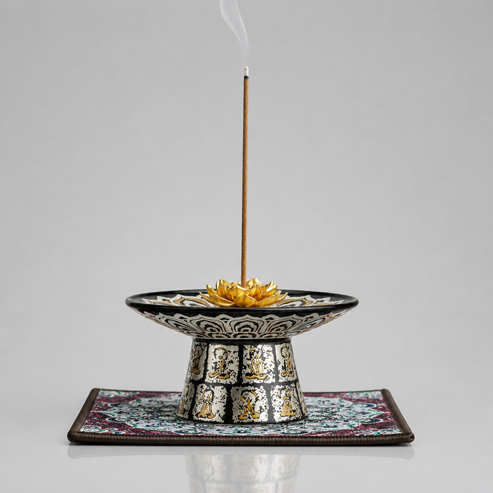 Dunhuang Lotus Stick Incense Holder