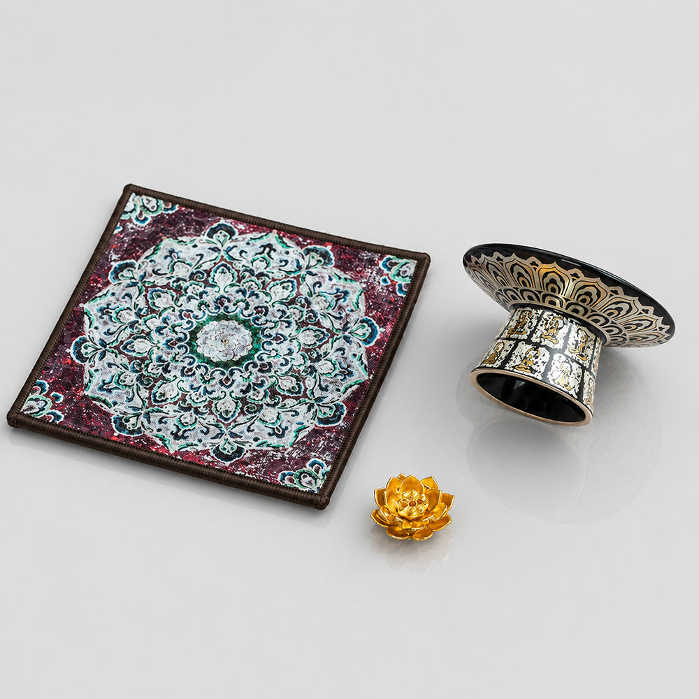 Dunhuang Lotus Stick Incense Holder