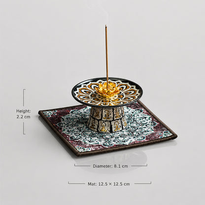 Dunhuang Lotus Stick Incense Holder