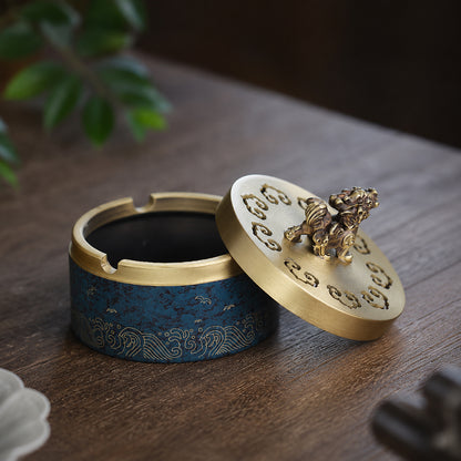 Brass Pixiu Chinese Incense Burner