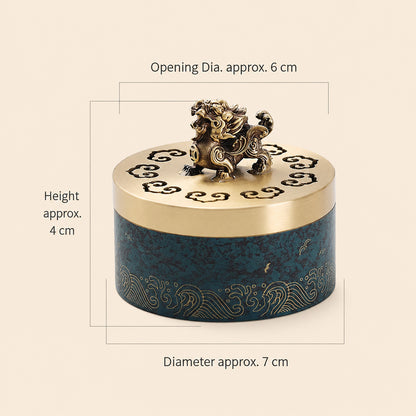 Brass Pixiu Chinese Incense Burner
