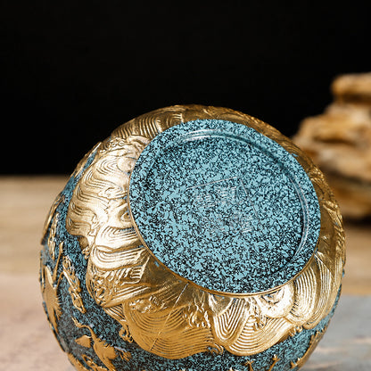Crane Brass Chinese Incense Burner