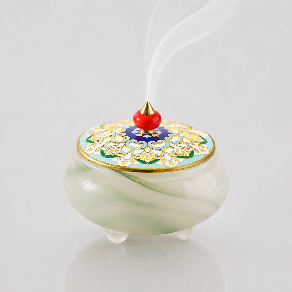 Jade Chinese Incense Burner