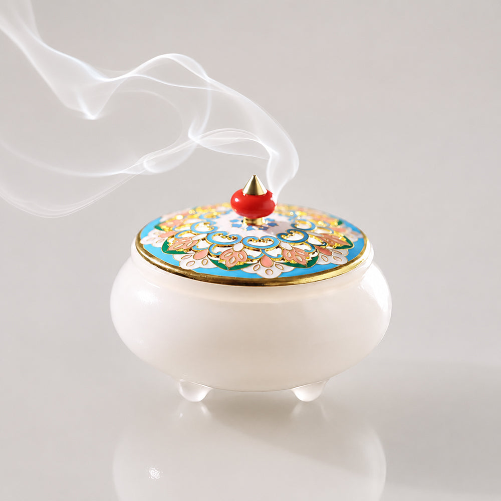 Jade Chinese Incense Burner