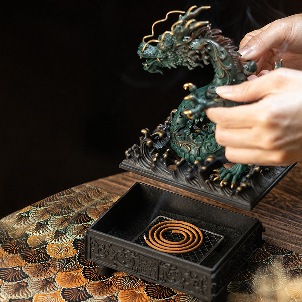 Powerful Dragon Incense Burner