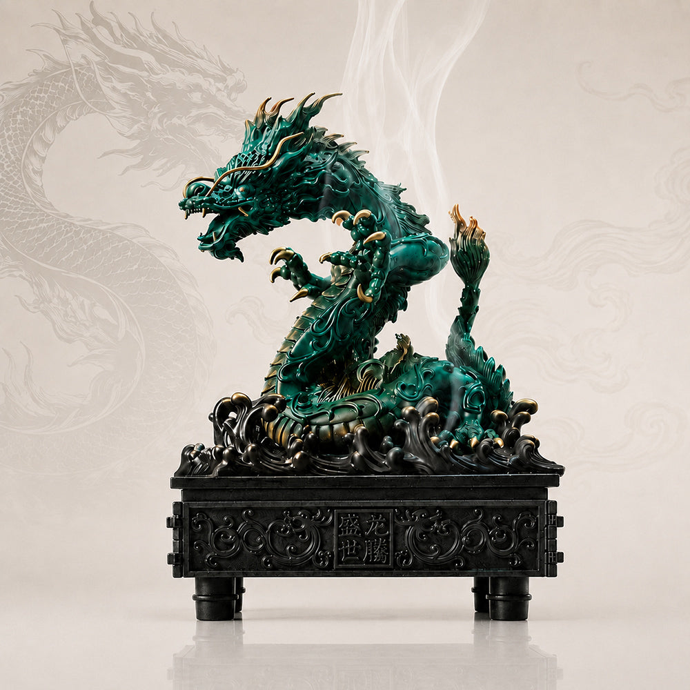 Powerful Dragon Incense Burner