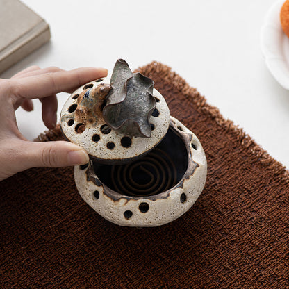 Handmade Lotus Leaf Japanese Incense Burner