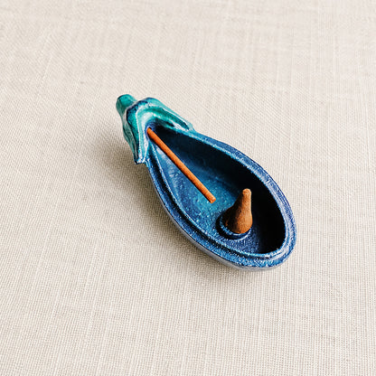 Mount Fuji Japanese Incense Burner