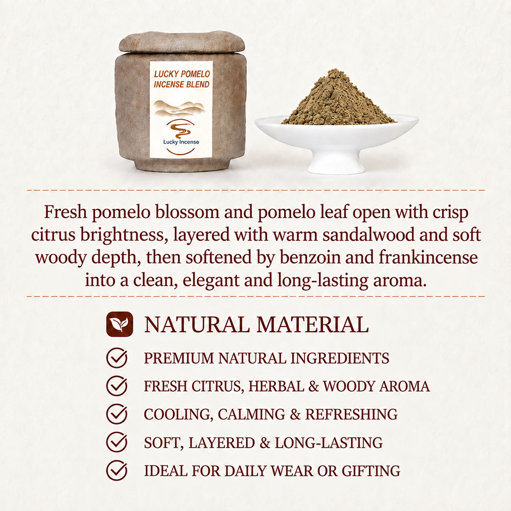 Lucky Pomelo Incense Blend