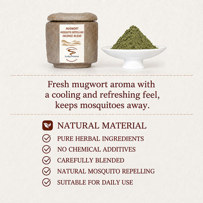 Mugwort Mosquito Repelling Incense Blend