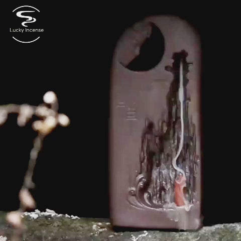 Zen Stele Buddha Yixing Waterfall Burner