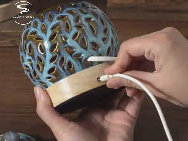 Warm Light Electric Incense Burner