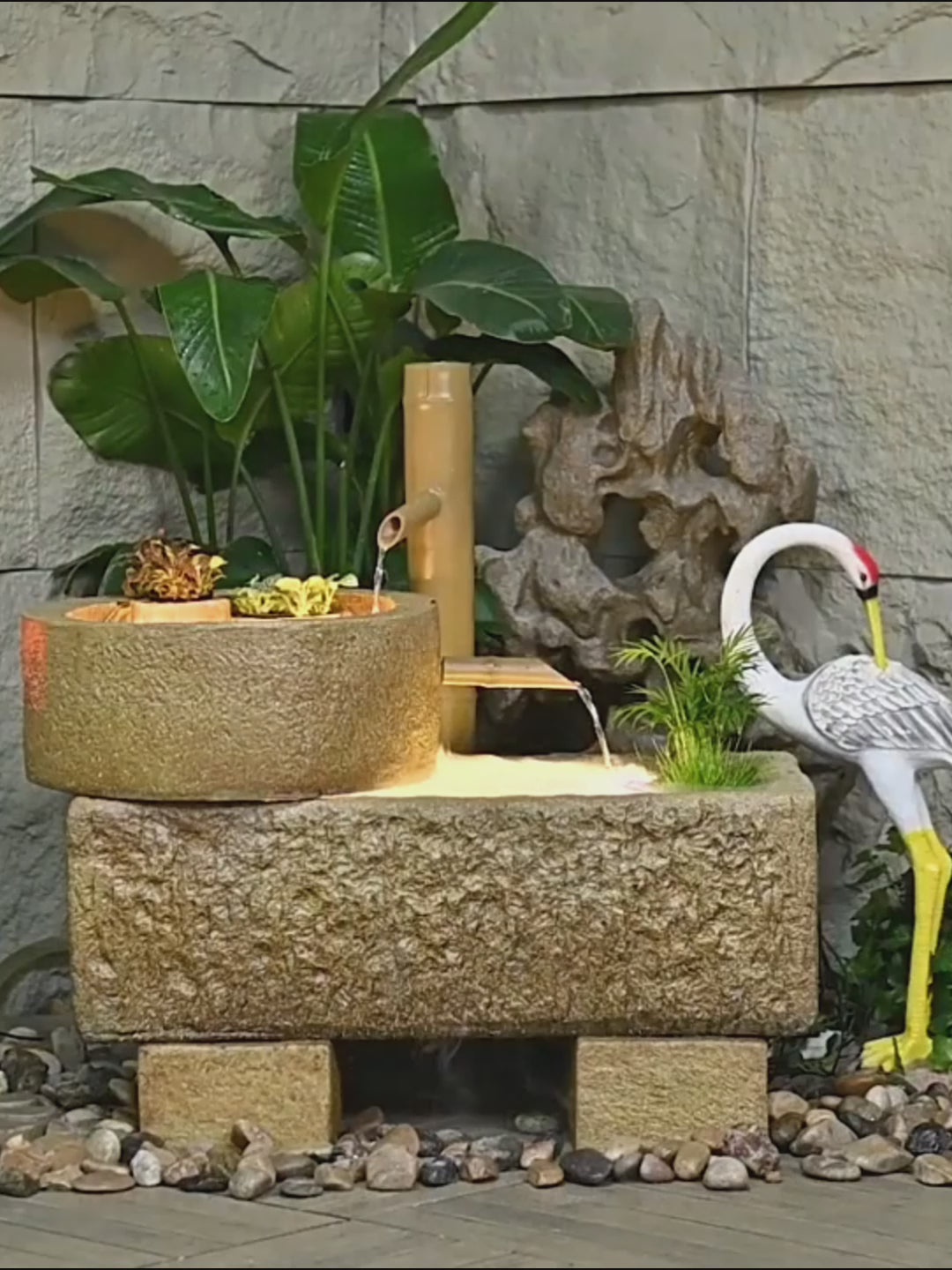 Zen Style Japanese Bamboo Fountain