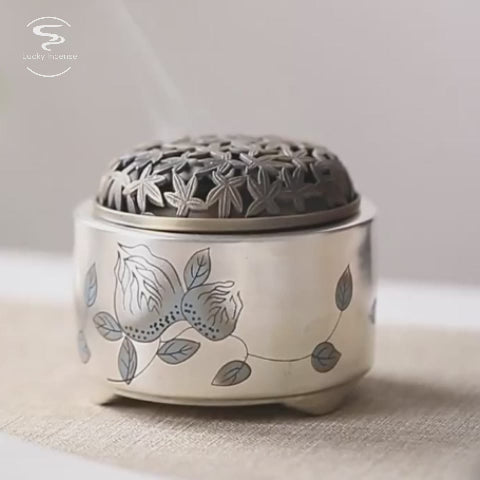 Chinese Blue-and-White Porcelain Incense Burner