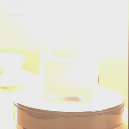 Pink Kiln-fired Ceramic Electric Incense Burner