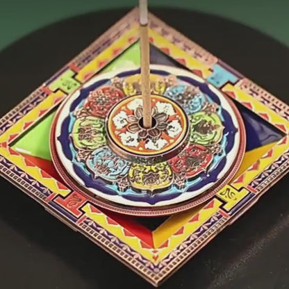 Tibetan Potala Palace-Themed Stick Incense Burner