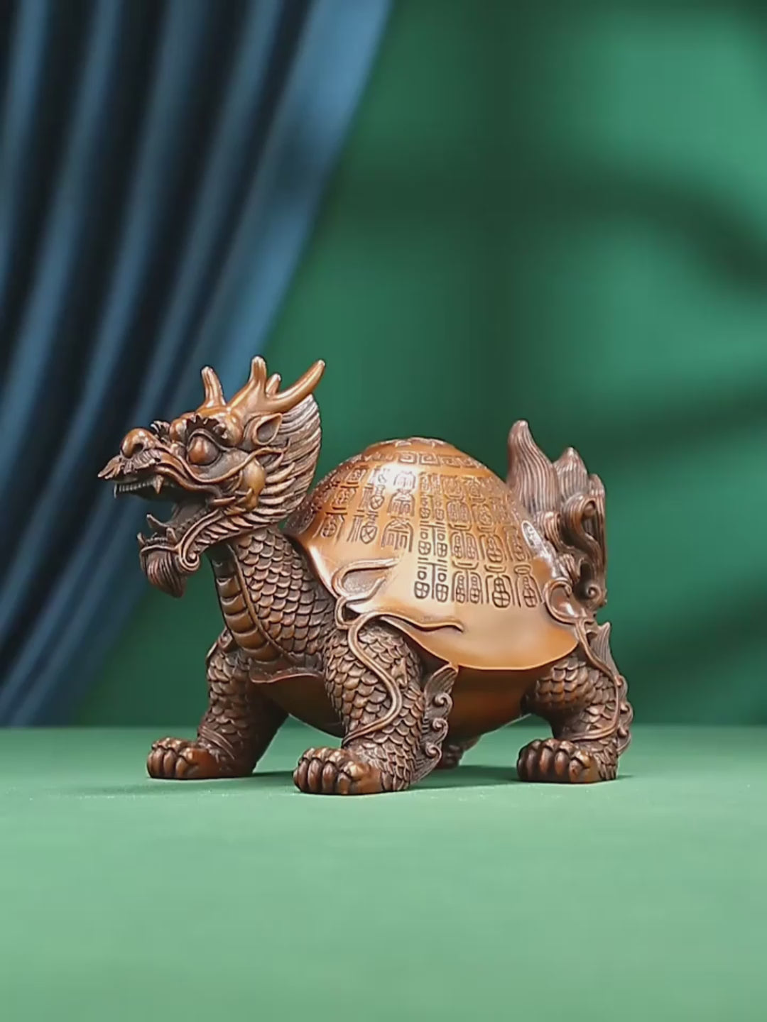 Red Copper Dragon Turtle