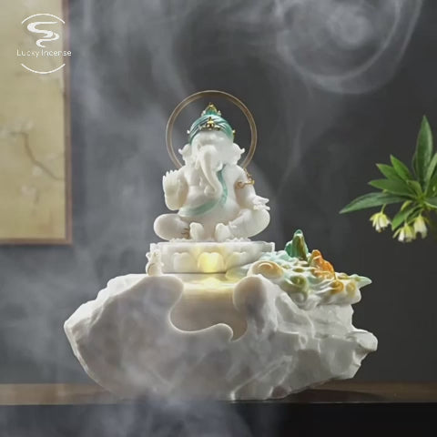 Ganesha Tabletop Water Fountain
