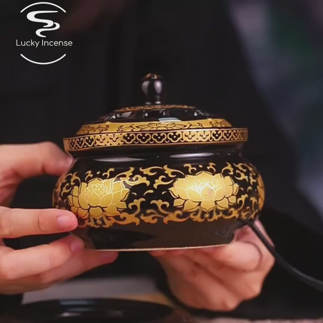 Dragon Ceramic Electric Incense Burner