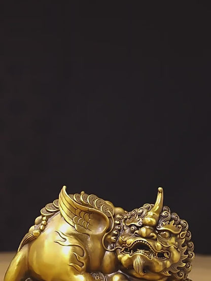 Pure Copper Money Pixiu