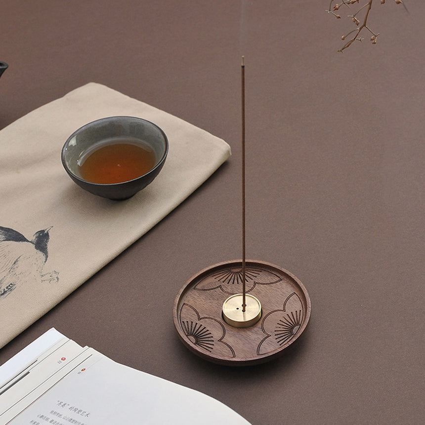 Copper Wood Stick Incense Burner