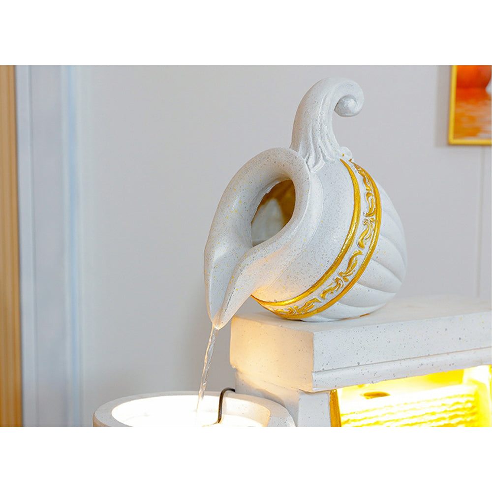 White European-Style Living Room Flowing Water Floor Fountain